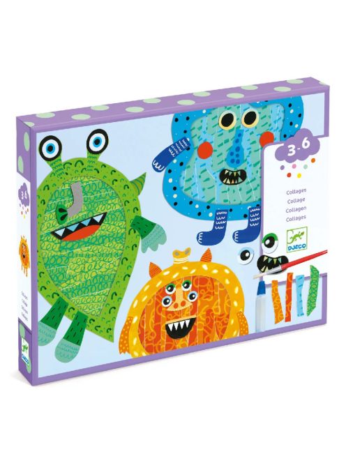 Djeco: Design by Tear and stick - Tépkedős ragasztós