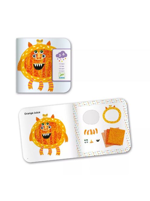 Djeco: Design by Tear and stick - Tépkedős ragasztós