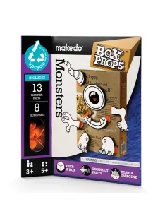 Makedo BoxProps Arcok - Szörnyek Monsters