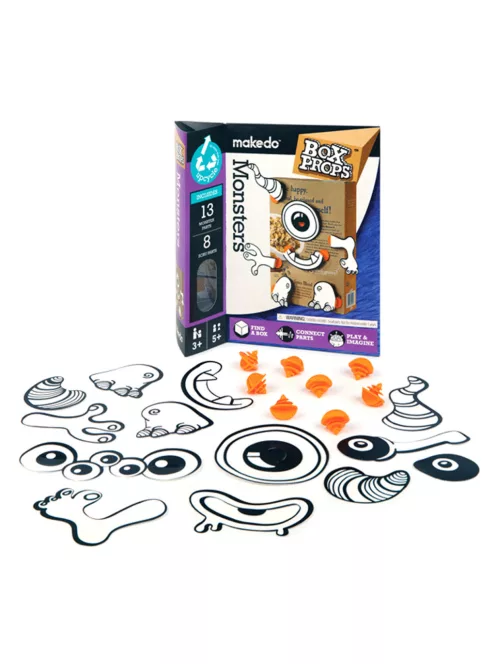 Makedo BoxProps Arcok - Szörnyek Monsters