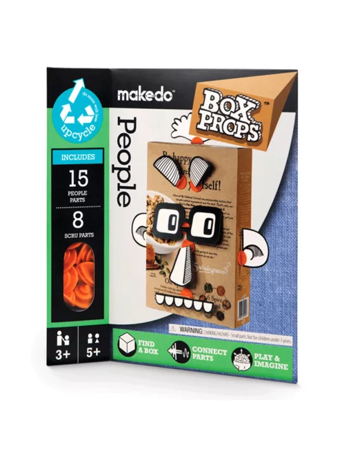 Makedo BoxProps Arcok - Emberek People