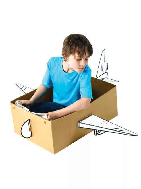 Makedo BoxProps Közlekedés - Repülőgép Aeroplane