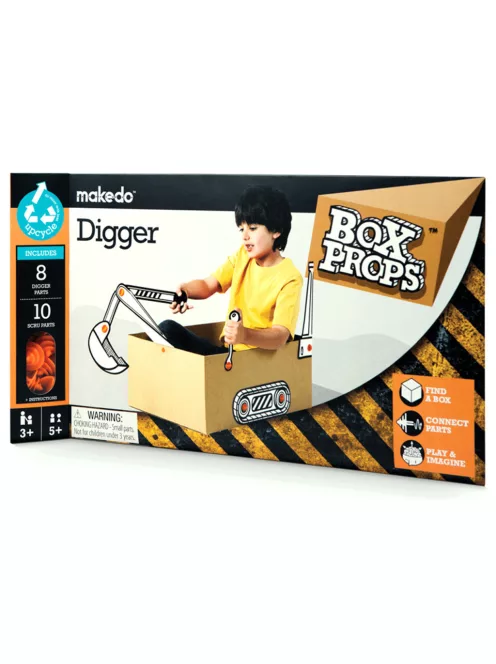 Makedo BoxProps Közlekedés - Markoló Digger