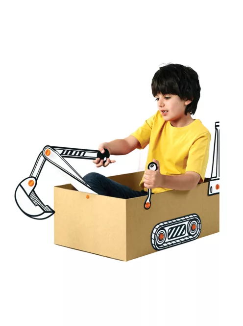 Makedo BoxProps Közlekedés - Markoló Digger