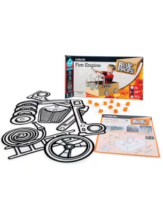 Makedo BoxProps Közlekedés - Tűzoltóautó Fire Engine