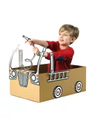 Makedo BoxProps Közlekedés - Tűzoltóautó Fire Engine