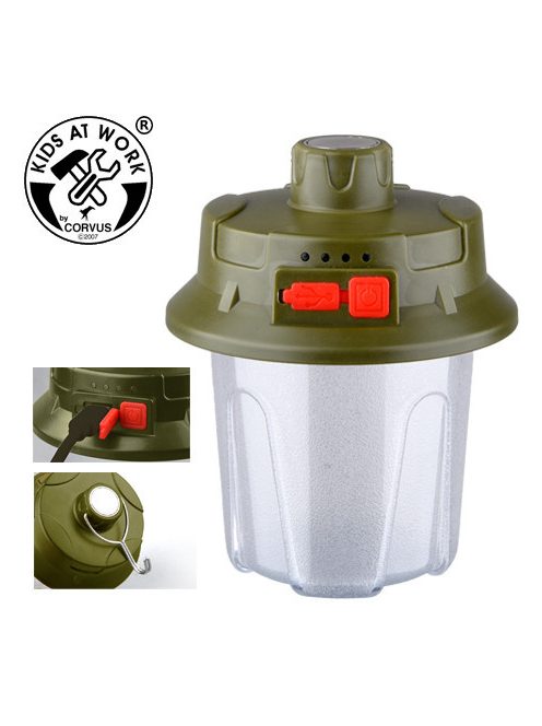 Kids at Work LED kempinglámpa