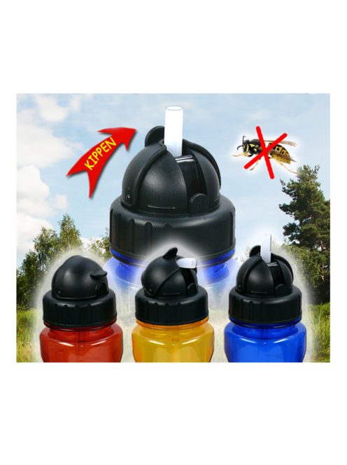 Kids at Work Kulacs szívószállal