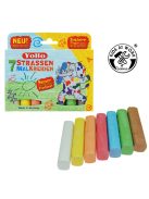 Kids at Work Aszfaltkréta 7 db-os - színes