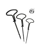 Kids at Work Fa és gesztenyefúró készlet 2, 3, 4 mm-es