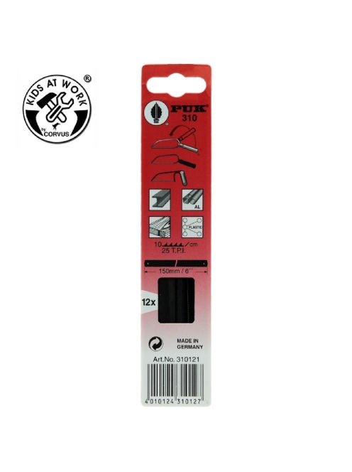 Kids at Work Fűrészlapok kézifűrészhez