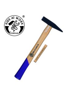 Kids at Work Kalapács 100 g, kőrísfa nyéllel