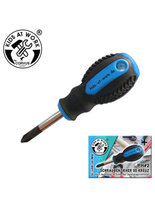 Kids at Work Csavarhúzó rövid markolattal - Ph#2