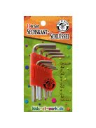 Kids at Work Imbuszkulcs készlet, 10 részes