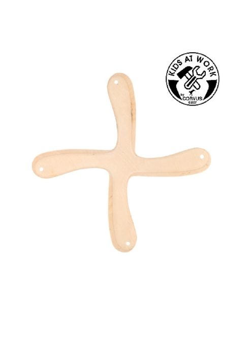 Kids at Work Bumeráng készítő fa - 4 szárnyú