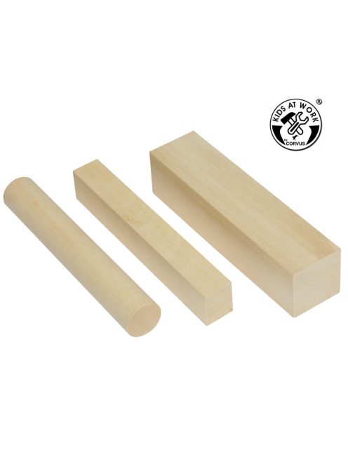 Kids at Work Faragható faanyag - 3 db-os készlet