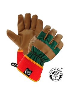 Kids at Work Munkavédelmi kesztyű, műbőr - 4-5 évesnek