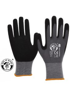 Kids at Work Munkakesztyű, kötött-mártott, méret 8