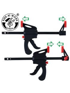 Kids at Work Rugós gyorsszorító, 10 cm