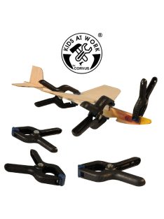 Kids at Work Mini szorító csipesz szett - 2 x 3 db