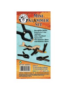 Kids at Work Mini szorító csipesz szett - 2 x 3 db