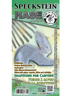 Kids at Work Kőszobrászat - Szappankő nyúl készítés