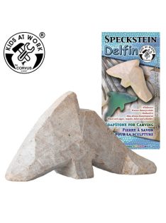 Kids at Work Kőszobrászat - Szappankő delfin készítés