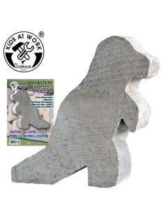 Kids at Work Kőszobrászat - Szappankő t-rex készítés