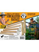 Kids at Work Kötéllétra készítő készlet 5 rúddal