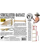 Kids at Work Kötéllétra készítő készlet 5 rúddal