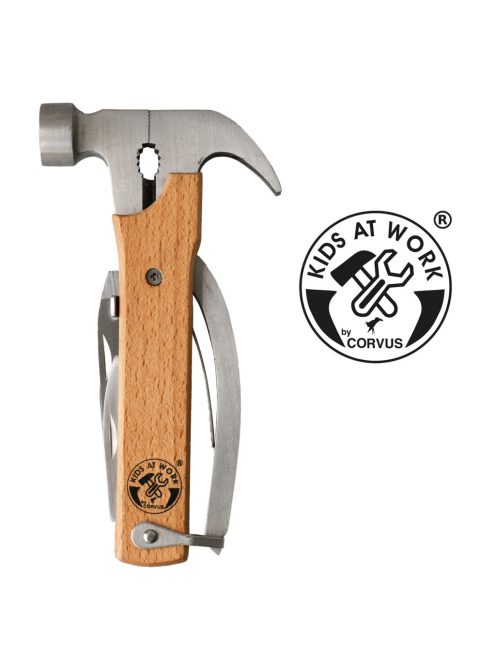 Kids at Work Multifunkciós kalapács - Zsebszerszám