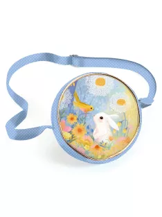   Djeco Little Big room Kerek oldaltáska Fehér nyuszi - White rabbit