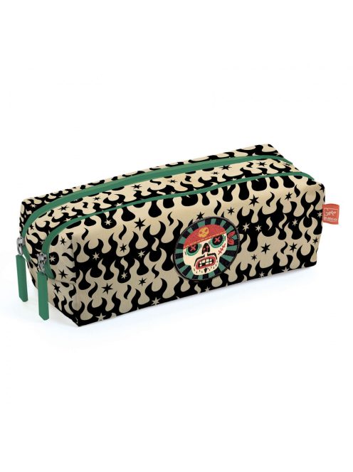 Djeco Tolltartó két rekesszel - Madárka - Romantic pencil case