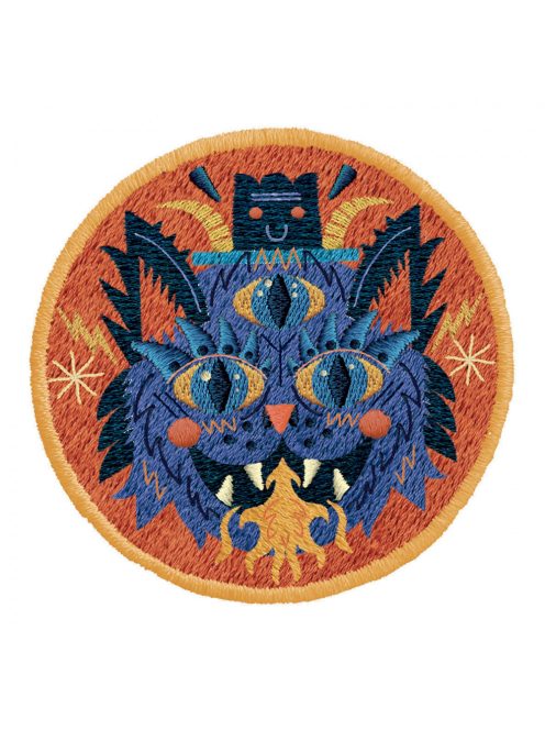 Djeco Tolltartó két rekesszel - Szörny - Monster pencil case