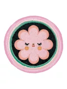 Djeco Tolltartó két rekesszel sok zsebbel Virág - Fleur stationery kits