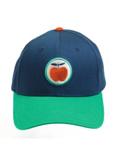 Djeco Baseball sapka Hímzett Alma mintás - Red apple