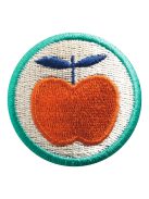 Djeco Baseball sapka Hímzett Alma mintás - Red apple