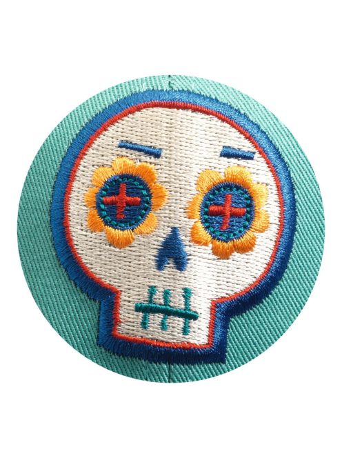 Djeco Little Big room Baseball sapka Hímzett Koponya mintás - Skull and crossbones