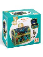 Djeco: Little Big room Persely - Dinoszaurusz kincsesláda - Dinosaur