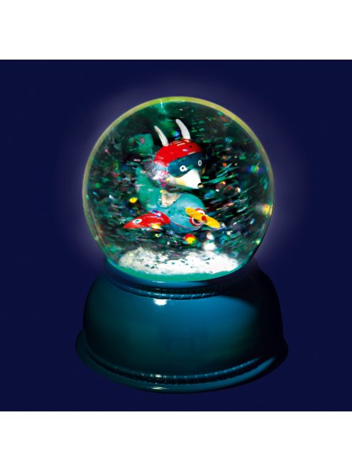 Djeco Jelzőfény Repülős csillámgömb - Airplane