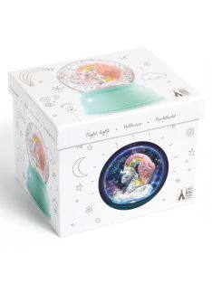 Djeco Jelzőfény Unikornis csillámgömbje - Unicornis