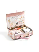 Djeco Irodaszeres bőrönd Tina kisbőröndje - Tinou stationery case