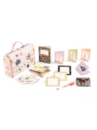 Djeco Irodaszeres bőrönd Tina kisbőröndje - Tinou stationery case
