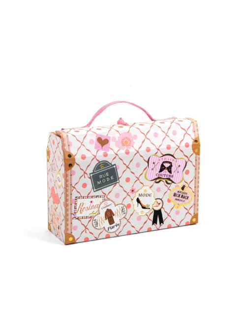 Djeco Irodaszeres bőrönd Tina kisbőröndje - Tinou stationery case