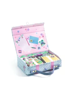   Djeco Irodaszeres bőrönd Marcsi kisbőröndje - Marie stationery case