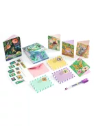 Djeco Irodaszeres bőrönd Marcsi kisbőröndje - Marie stationery case