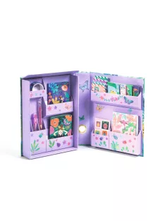   Djeco Irodaszeres bőrönd Marcsi kisszekrénye - Marie stationery cabinet