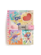 Djeco Lovely Paper Titkos napló kódzárral Lam - Diary code Lam