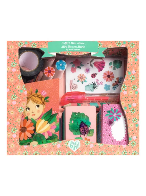 Djeco Lovely Paper Irodaszer mini készlet - Mini Marie box