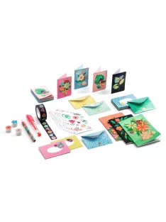 Djeco Lovely Paper Irodaszer mini készlet - Mini Marie box